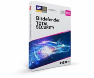 Bitdefender Total Security - 10 zařízení na 1 rok- elektr...