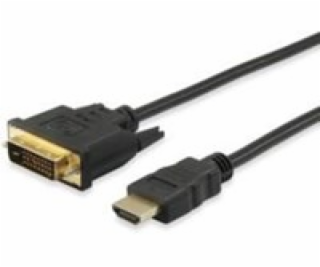 Kábel Equip HDMI - DVI-D 10m czarny (119329)