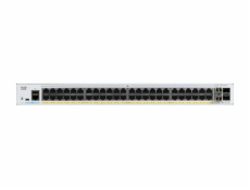 Catalyst C1000-48FP-4X-L, 48x 10/100/1000 Ethernet PoE+ ports and 740W PoE budget, 4x 10G SFP+ up