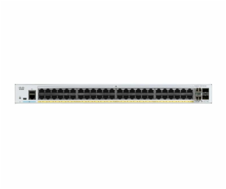 Catalyst C1000-48P-4G-L, 48x 10/100/1000 Ethernet PoE+ an...