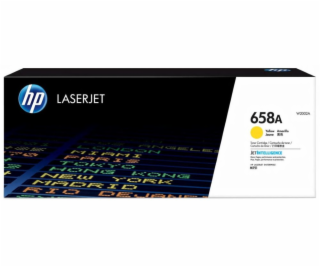 HP toner 658A (žlutý, 6 000str.) pro HP Color LaserJet En...