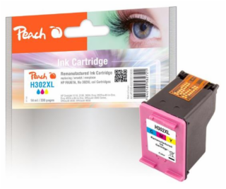 PEACH kompatibilní cartridge HP F6U67A, No 302, color, XL