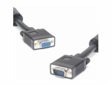 PremiumCord Kabel prodlužovací HQ(Coax) 2x ferrit, SVGA, DDC2, 3xCoax+8žil, 20m