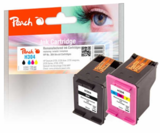 PEACH kompatibilní cartridge HP No 304 MultiPack, black, ...