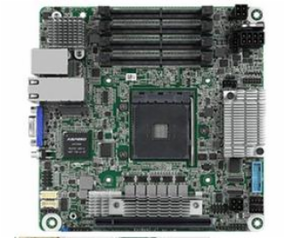 ASRock Rack X570D4I-2T AM4, 4x DDR4 ECC SODIMM, 8x SATA, ...