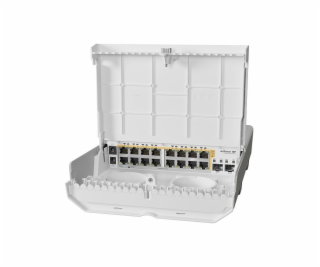 MikroTik netPower 16P 256 MB RAM, 800 MHz, 16x Gbit LAN P...