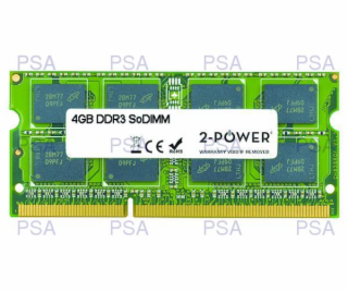 2-Power 4GB MultiSpeed 1066/1333/1600 MHz DDR3 SoDIMM 2Rx...