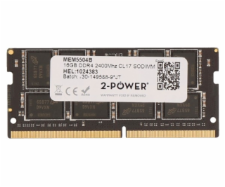 2-Power 16GB PC4-19200S 2400MHz DDR4 CL17 Non-ECC SoDIMM ...