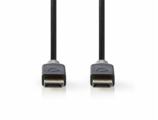 NEDIS DisplayPort 1.4 kabel/ DisplayPort zástrčka – DisplayPort zástrčka/ 8K/ antracitový/ box/ 2m