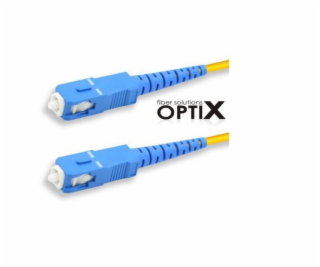 OPTIX SC/UPC-SC/UPC patchcord arm. bílý 9/125 1m 3mm B3 L...