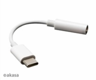 AKASA adaptér USB Type-C na 3.5 mm headphone jack adapter...