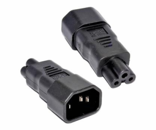 Premium Cord Adaptér IEC C14 na IEC C5  trojlístek  napět...