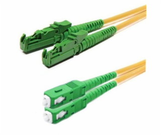 Patchcord FO Duplex E2000/APC-SC/APC 9/125um 2m, OS2