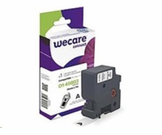 WECARE ARMOR páska kompatibilní s DYMO S0720830,Black/Whi...