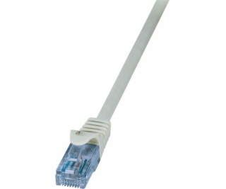 LogiLink RJ-45/RJ-45, kat.6A, U/UTP, szary, 1m (CP3032U)