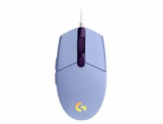 Logitech herní myš G102 2nd Gen LIGHTSYNC Gaming Mouse, USB, EER, Lilac