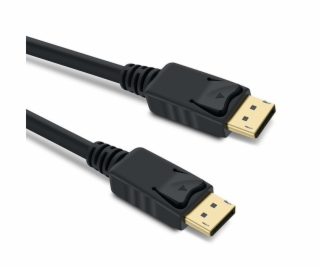 PremiumCord DisplayPort 1.4 přípojný kabel M/M, zlacené k...