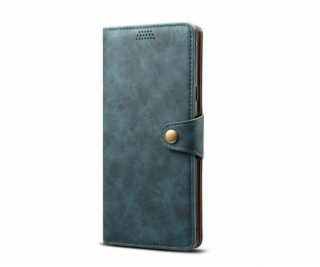 Lenuo Leather flipové pouzdro pro Xiaomi Redmi Note 8, modrá