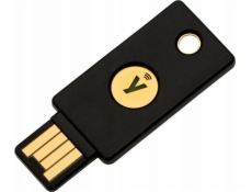 YubiKey 5 NFC - USB-A,  klíč/token s vícefaktorovou autentizaci (NFC, MIFARE), podpora OpenPGP a Smart Card (2FA)