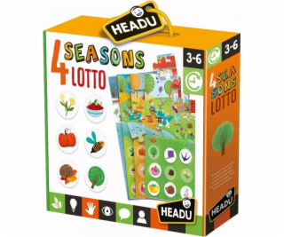 Puzzle HEADU Gra Lotto 4 pory roku