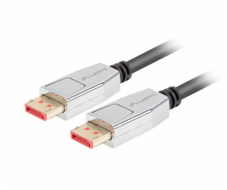 Kabel DISPLAYPORT M / M 20 PIN V1.4 1M 8K černý