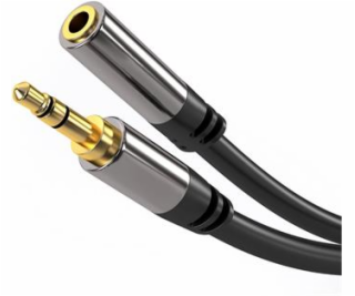 PREMIUMCORD prodlužovací kabel, Jack 3.5mm - Jack 3.5mm M...