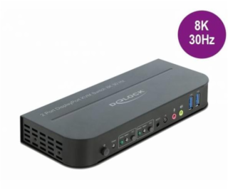 DisplayPort 1.4 KVM Switch 8K 30 Hz mit USB 3.2 Gen 1, KV...