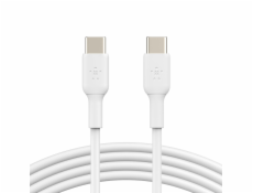 BELKIN kabel USB-C - USB-C, 1m, bílý