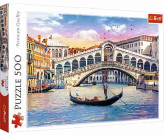 Trefl Puzzle 500 most Rialto Benátky