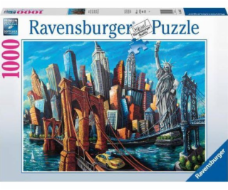 Puzzle Ravensburger 1000 ks. Vítejte v New Yorku