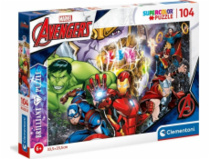 Puzzle 104 elementy Marvel 