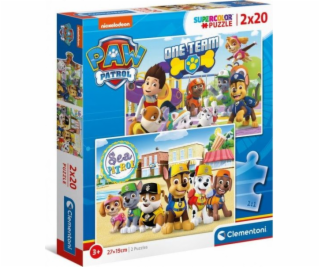 Clementoni Puzzle 2x20el Paw Patrol (24779)