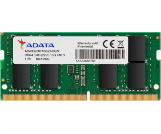 Paměť pro notebook ADATA Premier, SODIMM, DDR4, 16 GB, 32...