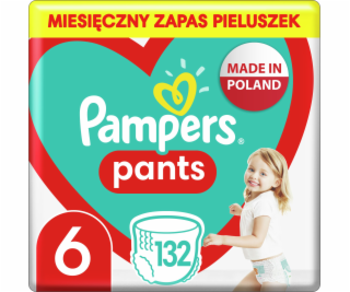 Pampers Pants Boy/Girl 6 132 pc(s)