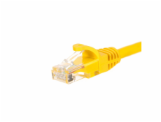 NetRack patchcord RJ45, osłonka zalewana, kat. 6 UTP, 3m żółty (BZPAT36Y)