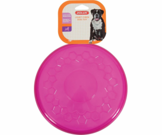 Hračka Zolux TPR frisbee POP 23 cm, ružová