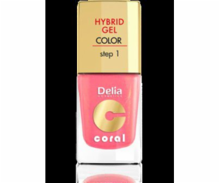 Delia Cosmetics Coral Hybrid Gél nail č. 16 teplý stredne...