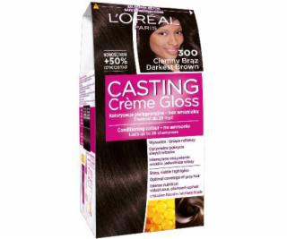 Casting Creme Gloss Farba krémová č. 300 Tmavo hnedá