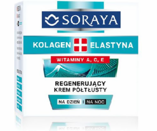 Soraya Collagen Elastin regeneračný polobohatý krém na de...