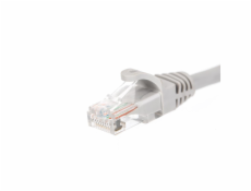 NETRACK BZPAT0256 patch cable RJ45 snagless boot Cat 6 UTP 0.25m grey