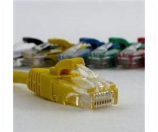 NetRack patchcord RJ45 osłonka zalewana kat. 6 UTP 5m żół...