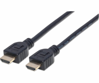 Kábel Manhattan HDMI - HDMI 1m czarny (353922)