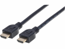 Kábel Manhattan HDMI - HDMI 1m czarny (353922)