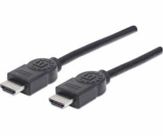 Kábel Manhattan HDMI - HDMI 5m czarny (323239)