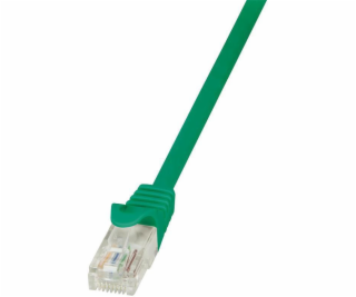 LogiLink Patchcord CAT 6 U/UTP EconLine, 5m, zielony (CP2...