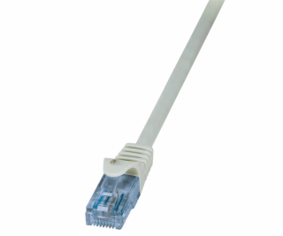 LogiLink RJ-45/RJ-45, kat.6A, U/UTP, szary, 3m (CP3062U)