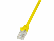 LogiLink Patchcord CAT 6 U/UTP EconLine, 0,5m, żółty (CP2027U)