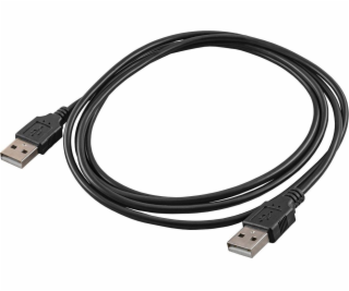 Akyga kabel USB A-A 1.8m/černá