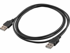 Akyga kabel USB A-A 1.8m/černá