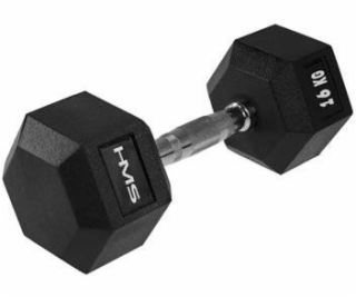 Dumbbell 16 kg HMS HEX-PRO 16